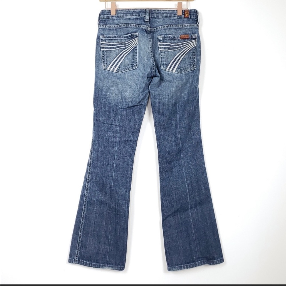 7 for all mankind dojo pocket bootleg  jean